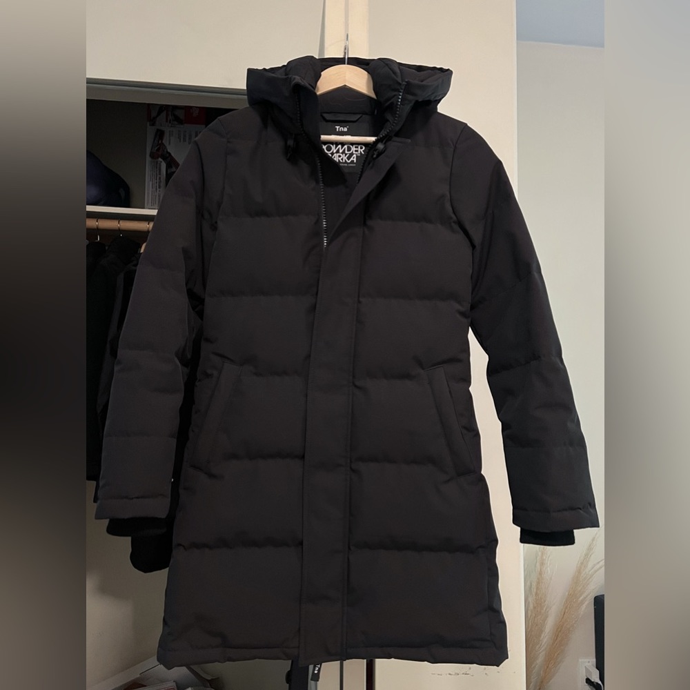 TNA powder parka down winter jacket